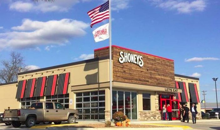 Shoney's restaurant outside