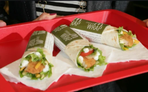 wraps at mcdonald's