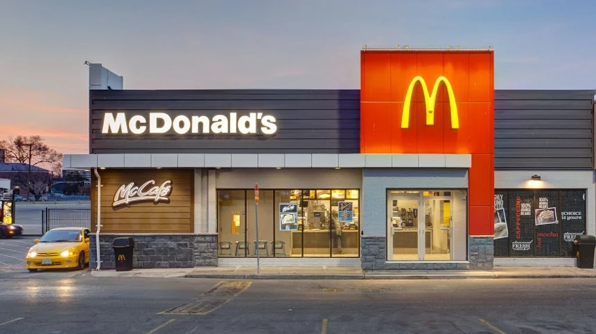 Mcdonald's restaurant outerview
