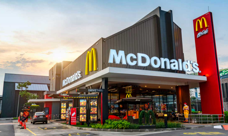 McDonald's restaurant view